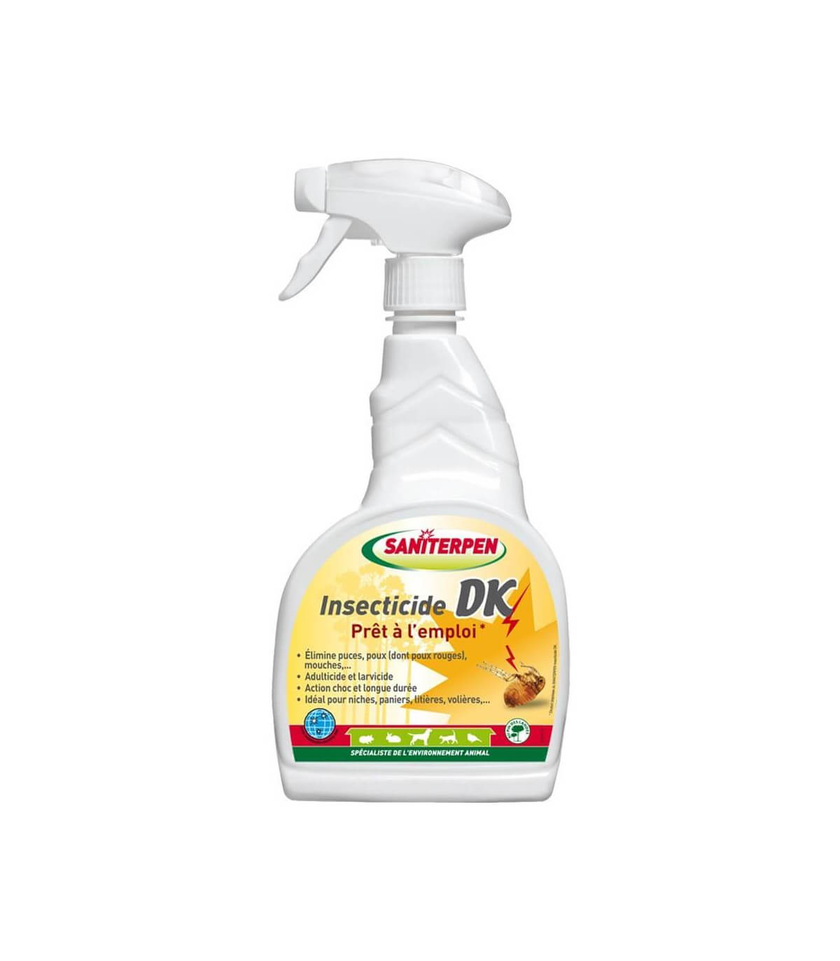 Spray poulailler anti-puce anti-poux anti-acarien 500ml, vente au meilleur  prix