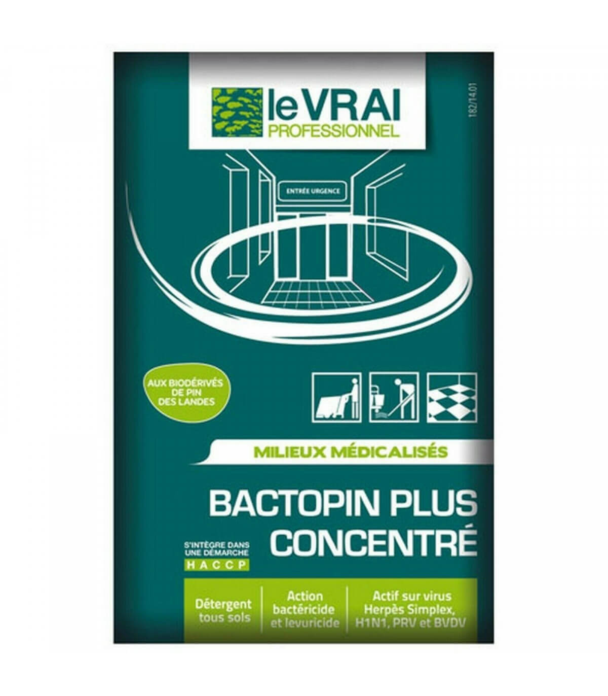 Bactéricide Virucide Bactopin Plus